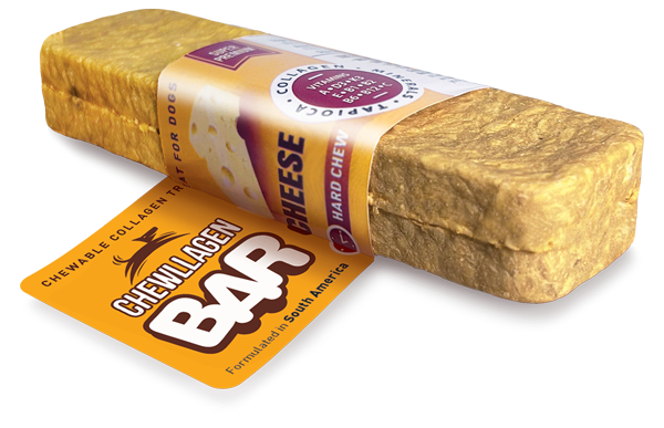 Chewllagen Medium BAR 5" Cheese x24 Pieces