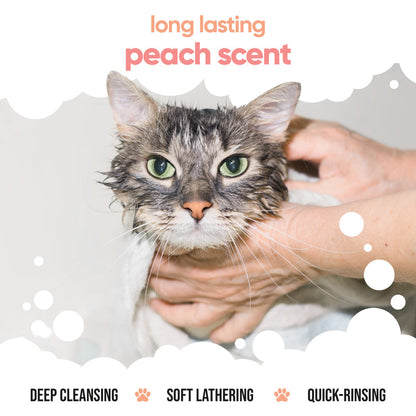 Buddycare Cat Shampoo - Peach - 500ml / 16.9 fl oz