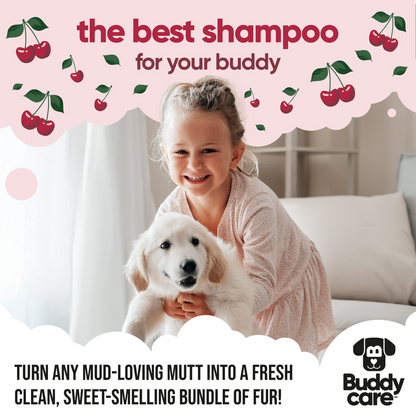 Buddy Care Dog Shampoo - Black Cherry - 5L / 1.32 Gal
