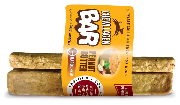 Chewllagen Small BAR 3 Pk Peanut Butter x24 Pieces