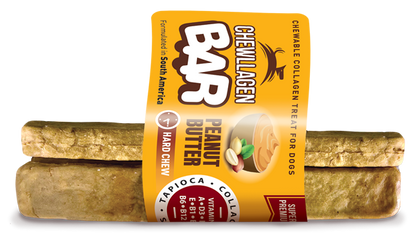 Chewllagen BAR 10" Peanut Butter Large