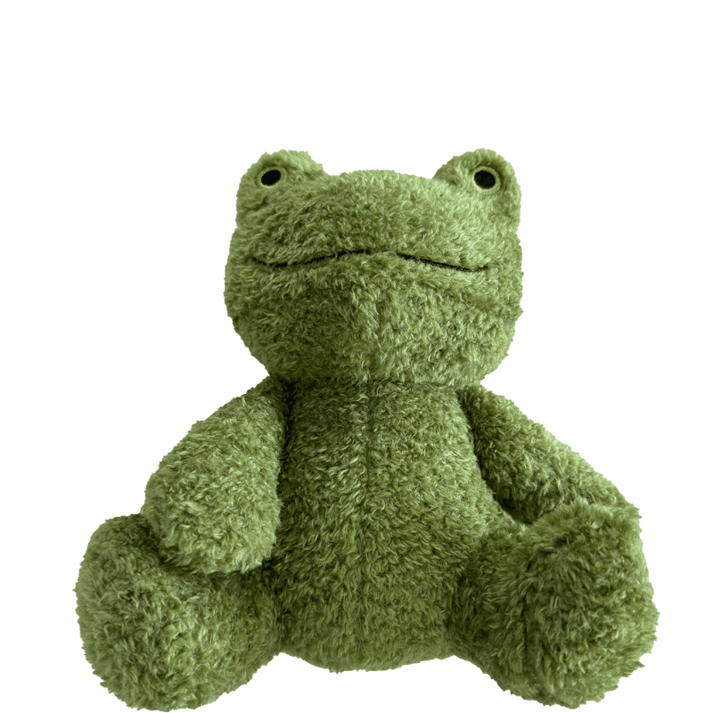 Hem&Boo Puppy Plush Frog Dog Toy