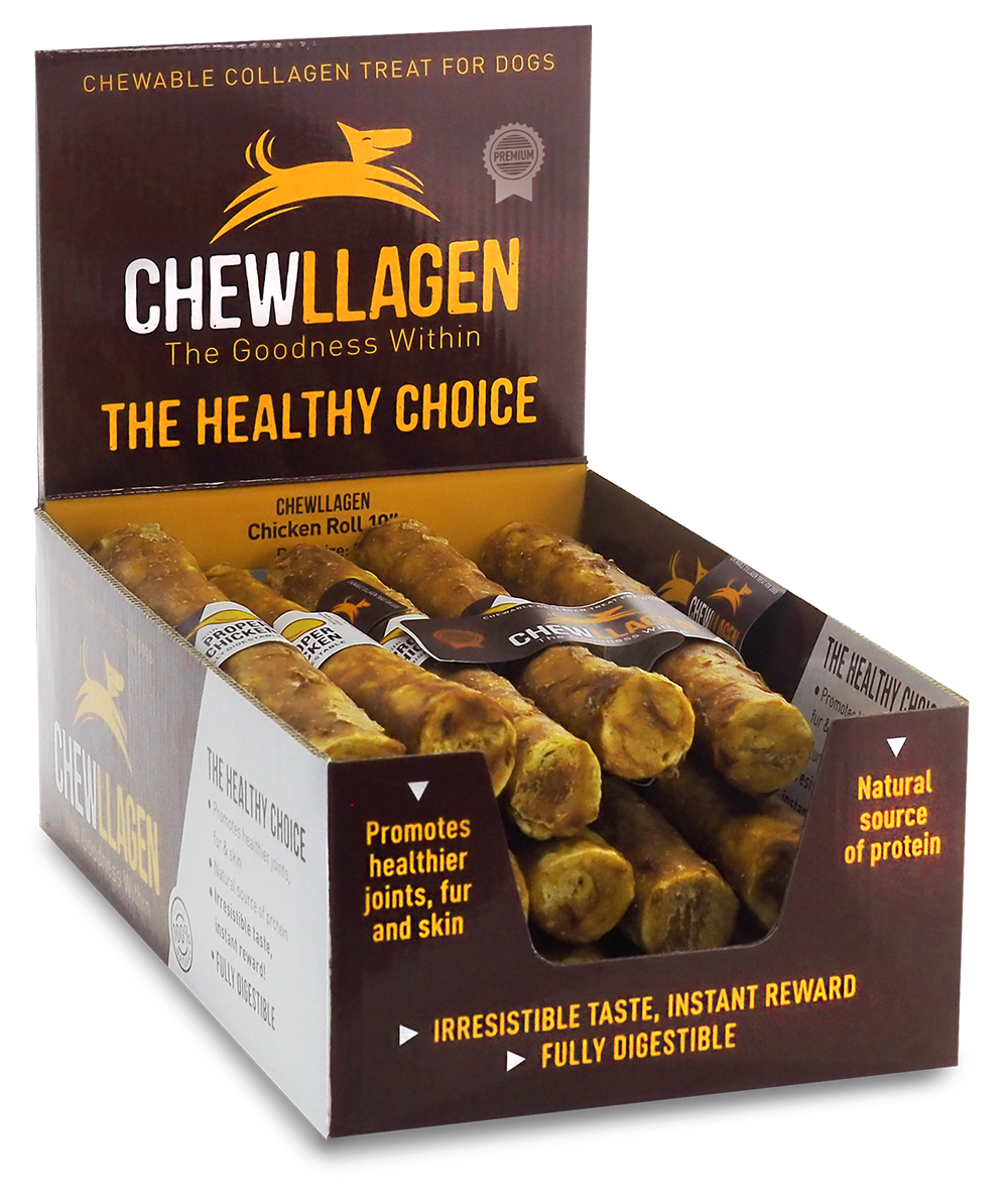 Chewllagen Roll 10" Chicken x15 Pieces