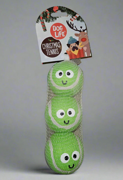 Side view of Dog Toy & Treat Christmas Collection Boxset