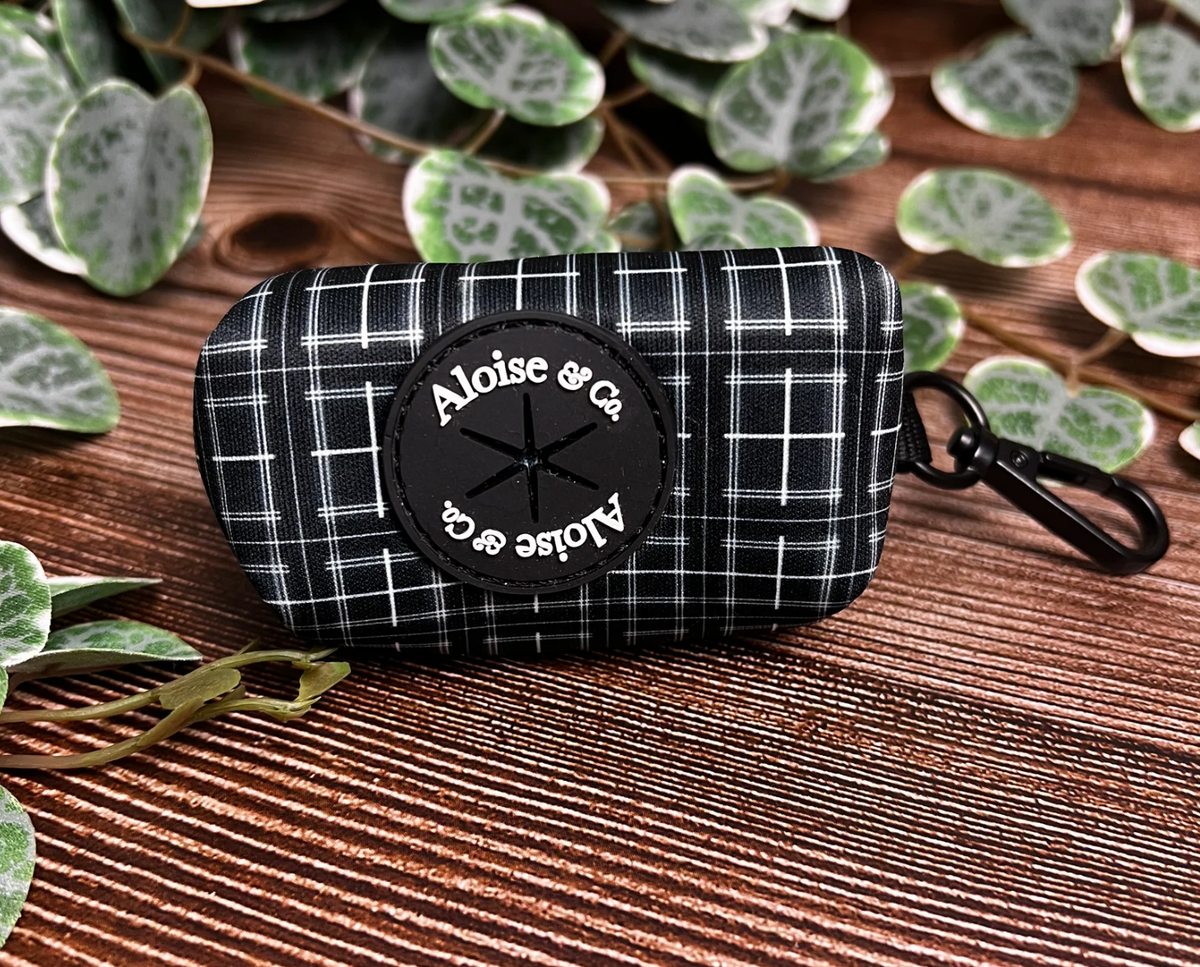 A&C Poo Bag Dispenser Tartan