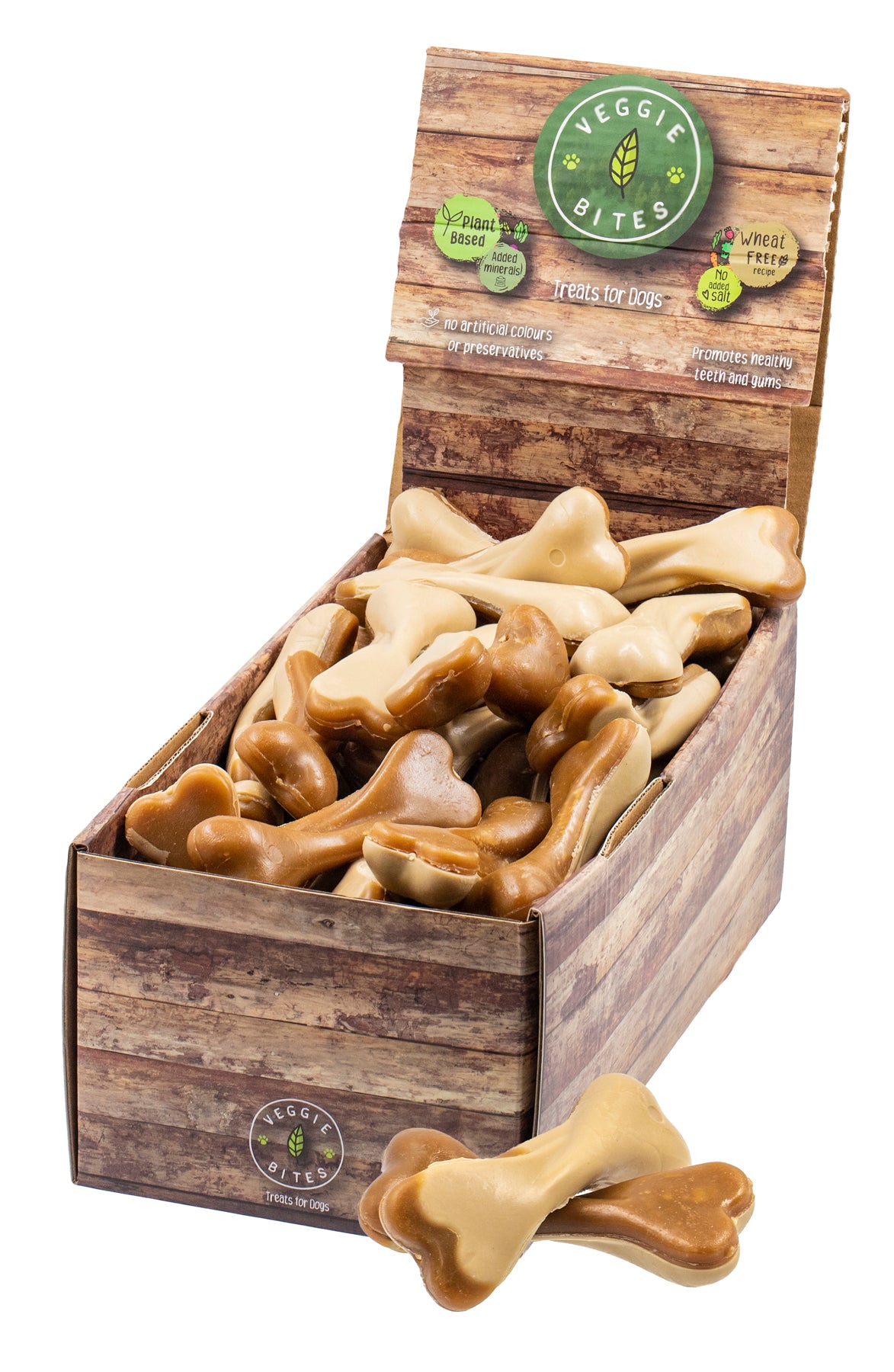 Veggie Bites Peanut Butter 5” Bone *New* (approx 40 pieces) NEW