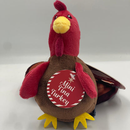 Tina Turkey Christmas Plush Dog Toy