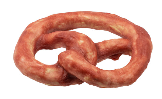 Zero Hide Collagen Salmon Pretzel