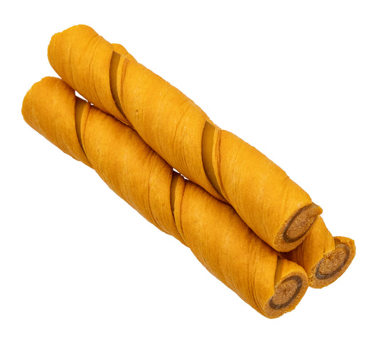 Christmas Dog Treats - Zero Hide Cranberry and Parsnip Twist Sticks 2kg (approx 52 treats)