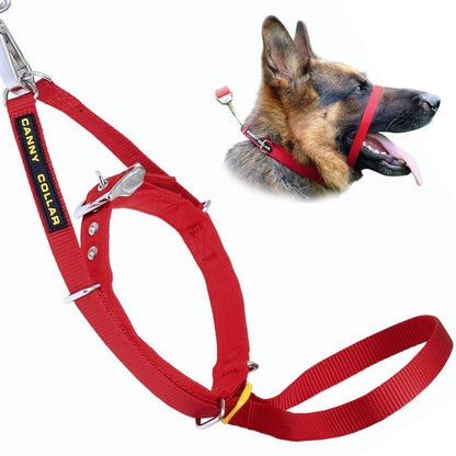 Canny Collar No-Pull Dog Headcollar - Red – Size 4