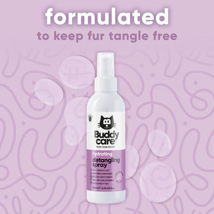 Buddycare Cat Hydrating Detangling Spray - 200ml / 6.76 fl oz