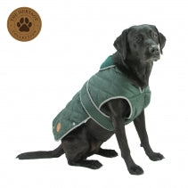 Heritage Green Large Quilted Coat