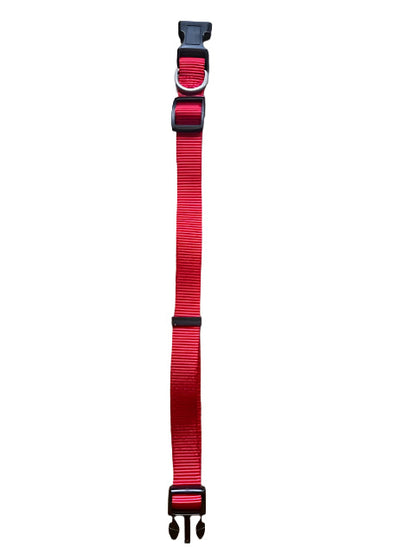 Nylon Collar Red Medium