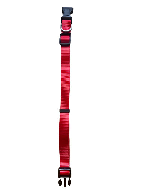 Nylon Collar Red Medium