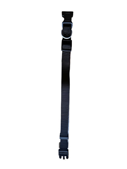 Nylon Collar Black Medium