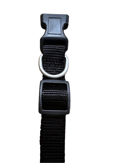 Nylon Collar Black Medium
